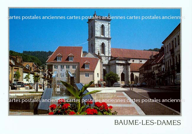 Cartes postales anciennes > CARTES POSTALES > carte postale ancienne > cartes-postales-ancienne.com Bourgogne franche comte Doubs Baume Les Dames