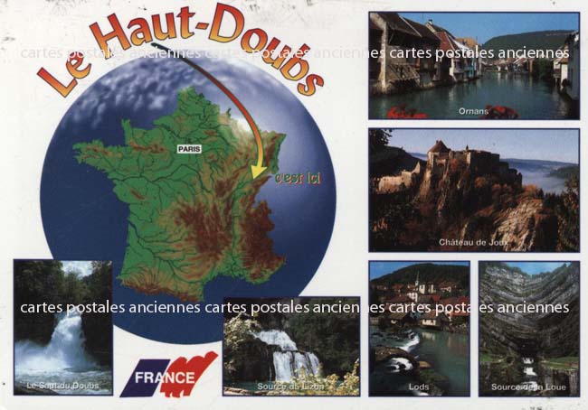 Cartes postales anciennes > CARTES POSTALES > carte postale ancienne > cartes-postales-ancienne.com Bourgogne franche comte Doubs Jougne