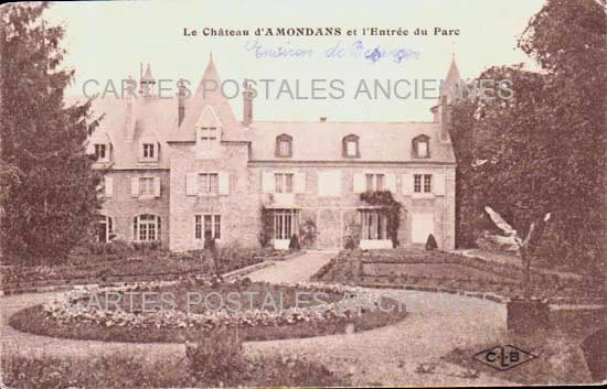 Cartes postales anciennes > CARTES POSTALES > carte postale ancienne > cartes-postales-ancienne.com Bourgogne franche comte Doubs Amondans