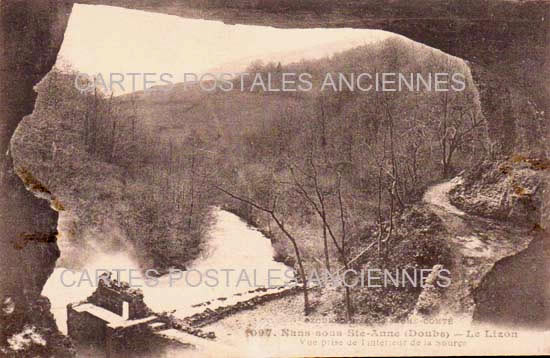Cartes postales anciennes > CARTES POSTALES > carte postale ancienne > cartes-postales-ancienne.com Bourgogne franche comte Doubs Nans Sous Sainte Anne
