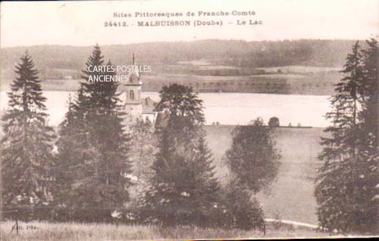 Cartes postales anciennes > CARTES POSTALES > carte postale ancienne > cartes-postales-ancienne.com Bourgogne franche comte Doubs Malbuisson