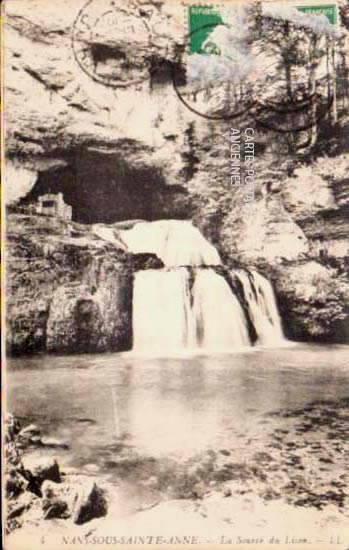 Cartes postales anciennes > CARTES POSTALES > carte postale ancienne > cartes-postales-ancienne.com Bourgogne franche comte Doubs Nans Sous Sainte Anne
