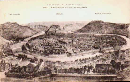Cartes postales anciennes > CARTES POSTALES > carte postale ancienne > cartes-postales-ancienne.com Bourgogne franche comte Doubs Besancon