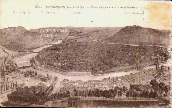 Cartes postales anciennes > CARTES POSTALES > carte postale ancienne > cartes-postales-ancienne.com Bourgogne franche comte Doubs Besancon
