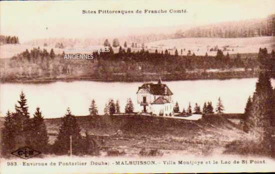 Cartes postales anciennes > CARTES POSTALES > carte postale ancienne > cartes-postales-ancienne.com Bourgogne franche comte Doubs Malbuisson