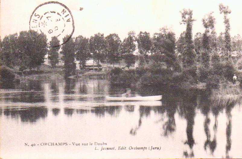 Cartes postales anciennes > CARTES POSTALES > carte postale ancienne > cartes-postales-ancienne.com Bourgogne franche comte Jura Orchamps