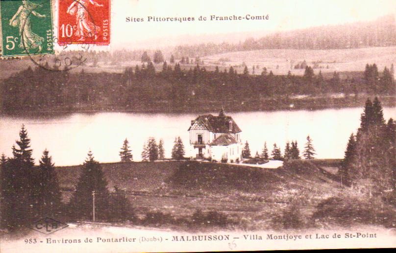 Cartes postales anciennes > CARTES POSTALES > carte postale ancienne > cartes-postales-ancienne.com Bourgogne franche comte Doubs Malbuisson