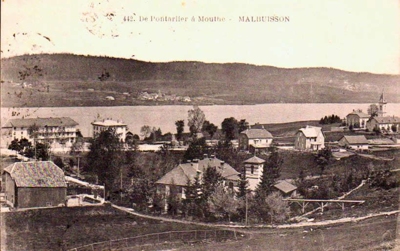 Cartes postales anciennes > CARTES POSTALES > carte postale ancienne > cartes-postales-ancienne.com Bourgogne franche comte Doubs Malbuisson