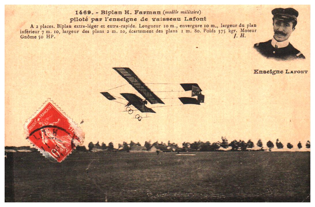Cartes postales anciennes > CARTES POSTALES > carte postale ancienne > cartes-postales-ancienne.com Humour Aviation Avion militaire Pontarlier
