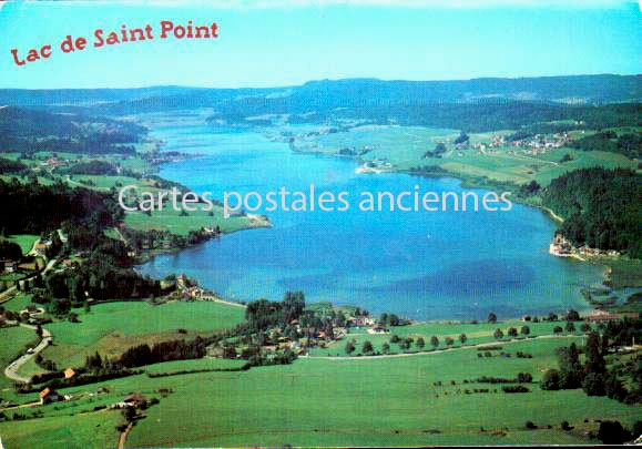 Cartes postales anciennes > CARTES POSTALES > carte postale ancienne > cartes-postales-ancienne.com Bourgogne franche comte Saint Point Lac
