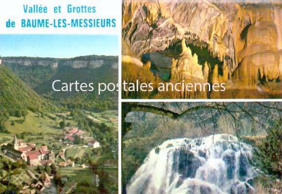 Cartes postales anciennes > CARTES POSTALES > carte postale ancienne > cartes-postales-ancienne.com Bourgogne franche comte Jura Baume Les Messieurs