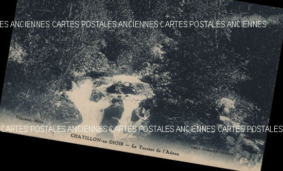 Cartes postales anciennes > CARTES POSTALES > carte postale ancienne > cartes-postales-ancienne.com Auvergne rhone alpes Drome Chatillon En Diois