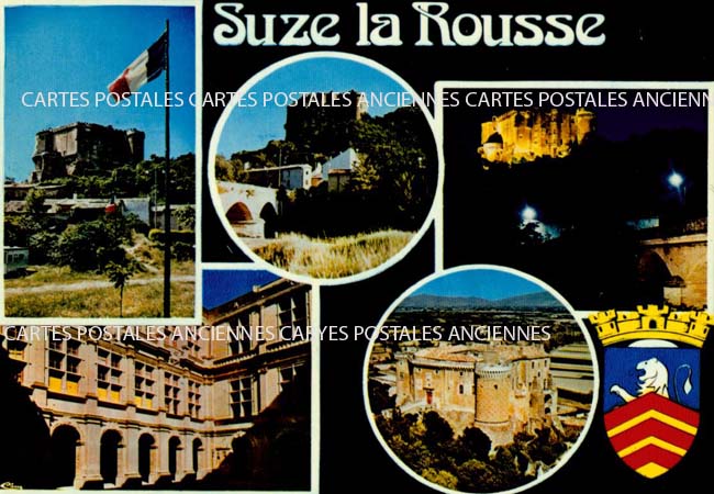 Cartes postales anciennes > CARTES POSTALES > carte postale ancienne > cartes-postales-ancienne.com Auvergne rhone alpes Drome Suze