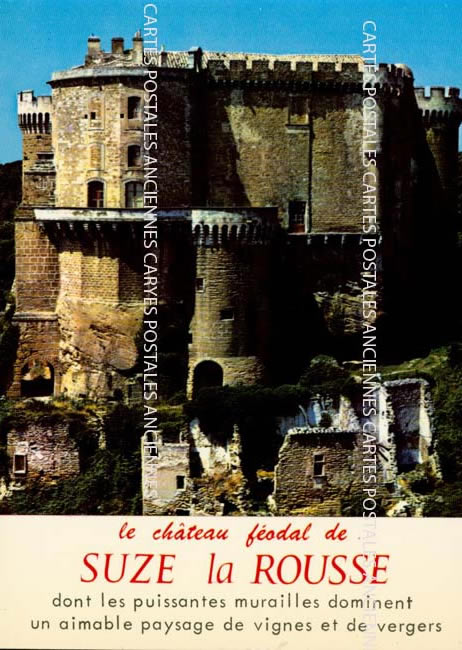 Cartes postales anciennes > CARTES POSTALES > carte postale ancienne > cartes-postales-ancienne.com Auvergne rhone alpes Drome Suze