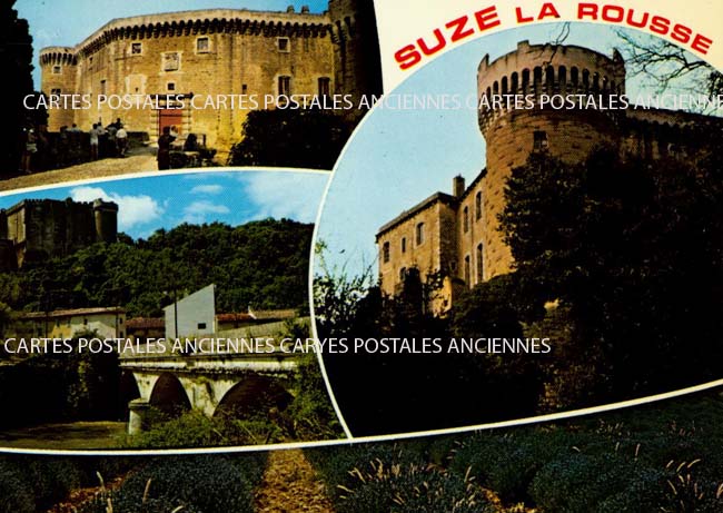 Cartes postales anciennes > CARTES POSTALES > carte postale ancienne > cartes-postales-ancienne.com Auvergne rhone alpes Drome Suze