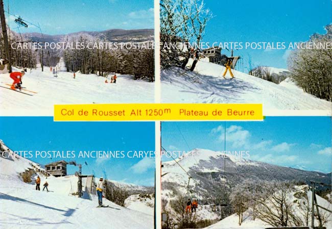 Cartes postales anciennes > CARTES POSTALES > carte postale ancienne > cartes-postales-ancienne.com Auvergne rhone alpes Drome Saint Agnan En Vercors