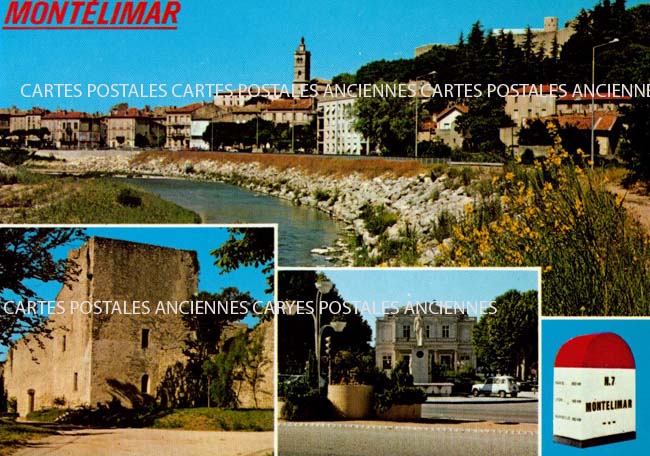 Cartes postales anciennes > CARTES POSTALES > carte postale ancienne > cartes-postales-ancienne.com Auvergne rhone alpes Drome Montelimar
