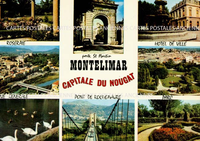Cartes postales anciennes > CARTES POSTALES > carte postale ancienne > cartes-postales-ancienne.com Auvergne rhone alpes Drome Montelimar
