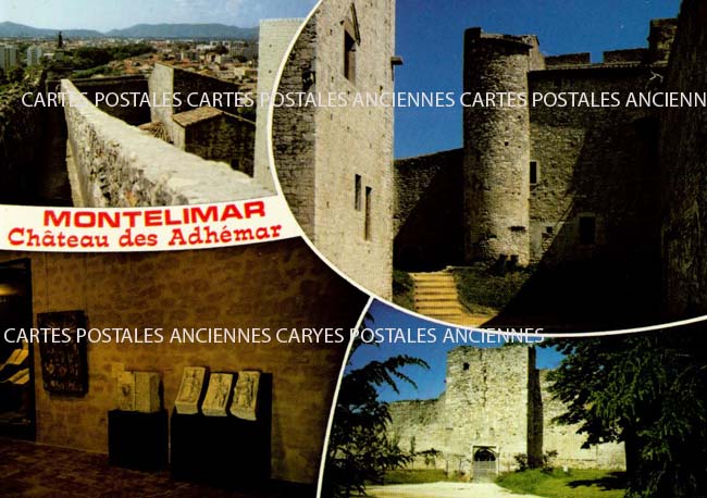 Cartes postales anciennes > CARTES POSTALES > carte postale ancienne > cartes-postales-ancienne.com Auvergne rhone alpes Drome Montelimar