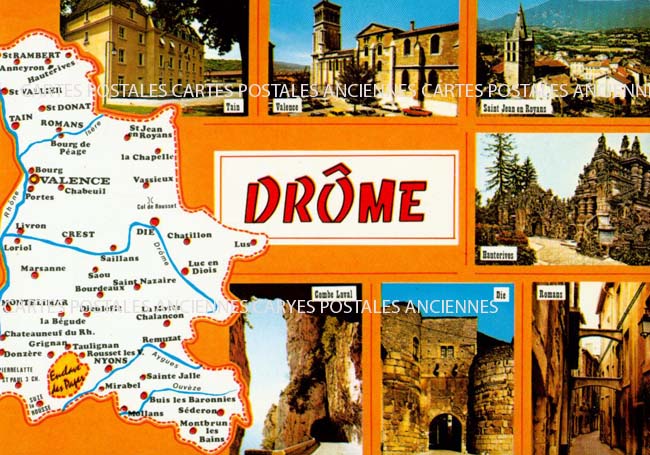 Cartes postales anciennes > CARTES POSTALES > carte postale ancienne > cartes-postales-ancienne.com Auvergne rhone alpes Drome Valence
