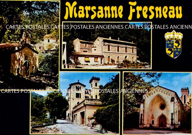 Cartes postales anciennes > CARTES POSTALES > carte postale ancienne > cartes-postales-ancienne.com Auvergne rhone alpes Drome Marsanne