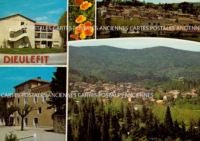 Cartes postales anciennes > CARTES POSTALES > carte postale ancienne > cartes-postales-ancienne.com Auvergne rhone alpes Drome Dieulefit