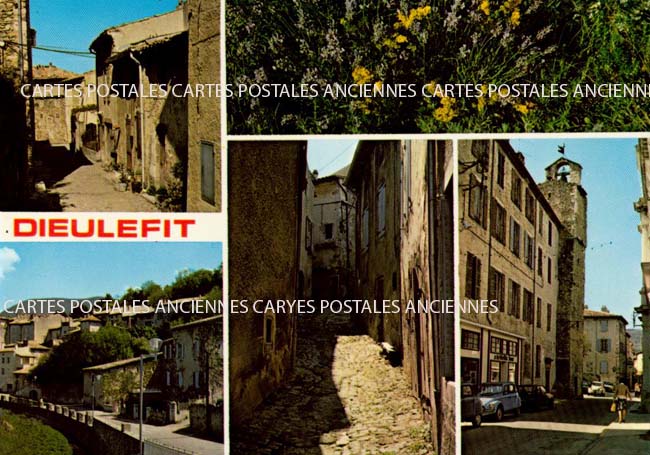 Cartes postales anciennes > CARTES POSTALES > carte postale ancienne > cartes-postales-ancienne.com Auvergne rhone alpes Drome Dieulefit