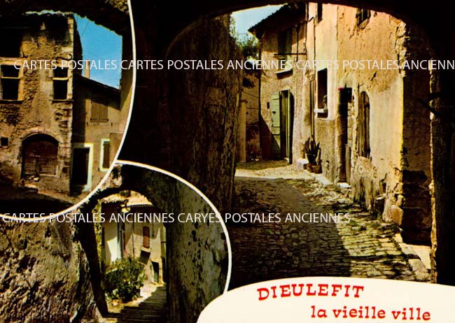 Cartes postales anciennes > CARTES POSTALES > carte postale ancienne > cartes-postales-ancienne.com Auvergne rhone alpes Drome Dieulefit