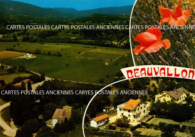 Cartes postales anciennes > CARTES POSTALES > carte postale ancienne > cartes-postales-ancienne.com Auvergne rhone alpes Drome Beauvallon
