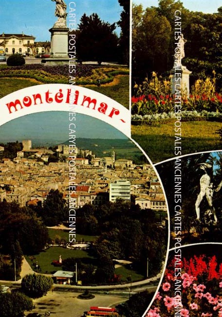 Cartes postales anciennes > CARTES POSTALES > carte postale ancienne > cartes-postales-ancienne.com Auvergne rhone alpes Drome Montelimar