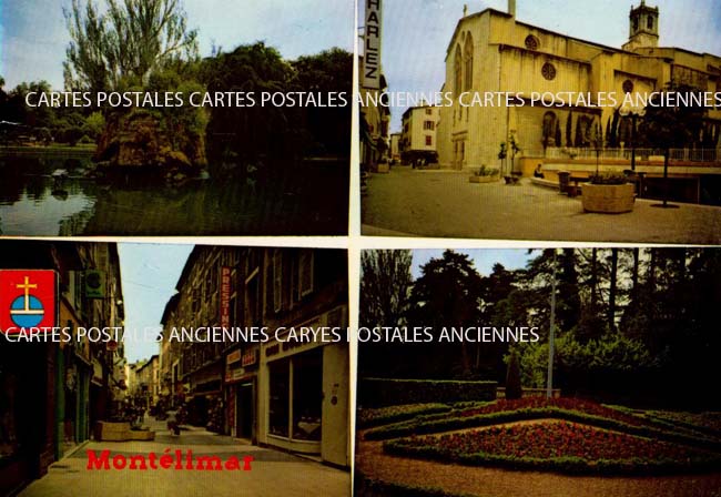Cartes postales anciennes > CARTES POSTALES > carte postale ancienne > cartes-postales-ancienne.com Auvergne rhone alpes Drome Montelimar