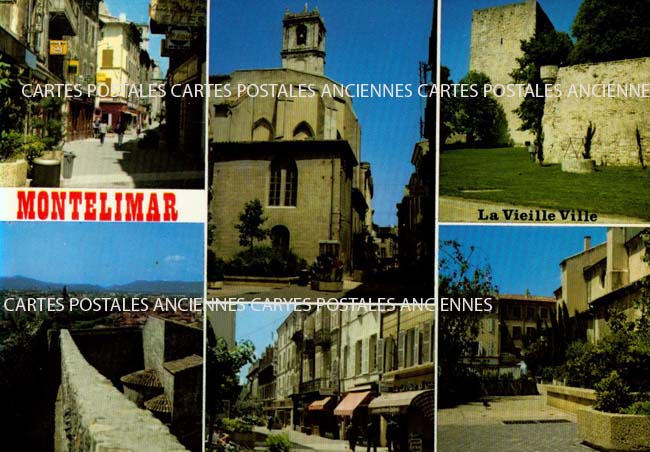 Cartes postales anciennes > CARTES POSTALES > carte postale ancienne > cartes-postales-ancienne.com Auvergne rhone alpes Drome Montelimar