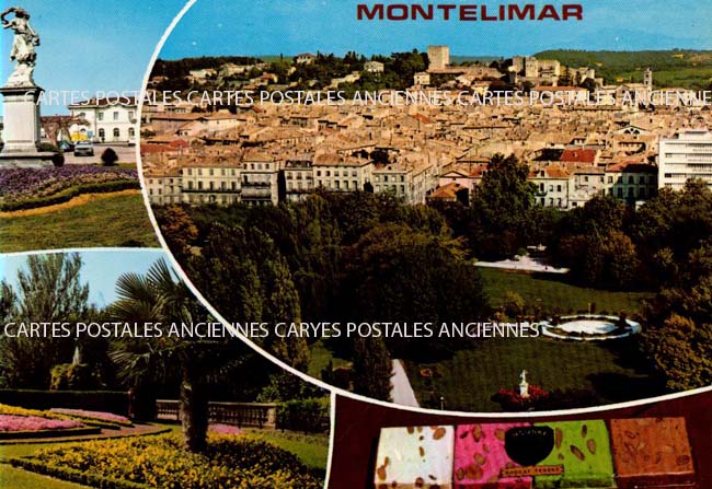 Cartes postales anciennes > CARTES POSTALES > carte postale ancienne > cartes-postales-ancienne.com Auvergne rhone alpes Drome Montelimar