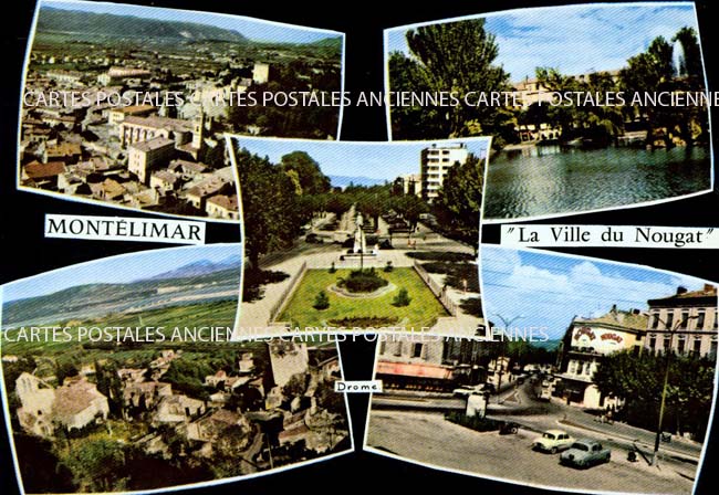 Cartes postales anciennes > CARTES POSTALES > carte postale ancienne > cartes-postales-ancienne.com Auvergne rhone alpes Drome Montelimar