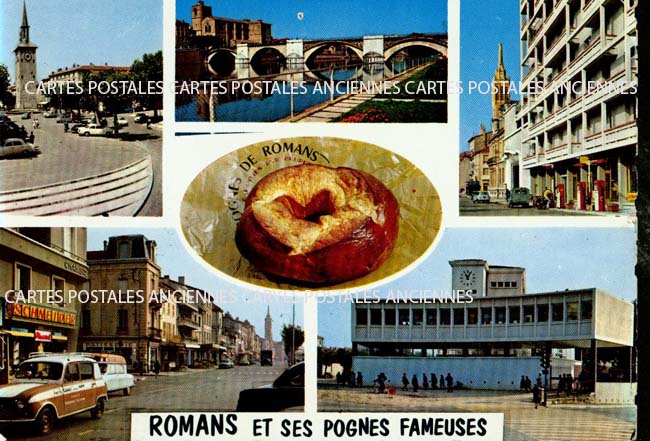 Cartes postales anciennes > CARTES POSTALES > carte postale ancienne > cartes-postales-ancienne.com Auvergne rhone alpes Drome Romans Sur Isere