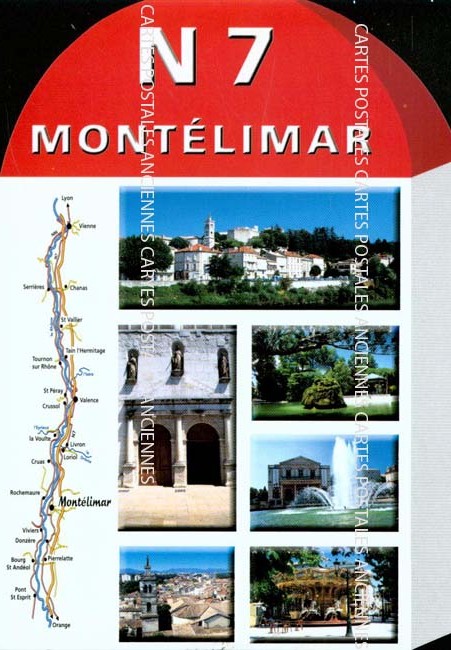 Cartes postales anciennes > CARTES POSTALES > carte postale ancienne > cartes-postales-ancienne.com Auvergne rhone alpes Drome Montelimar
