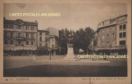 Cartes postales anciennes > CARTES POSTALES > carte postale ancienne > cartes-postales-ancienne.com Auvergne rhone alpes Drome Valence