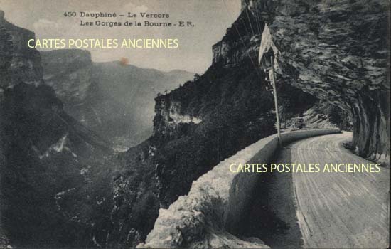 Cartes postales anciennes > CARTES POSTALES > carte postale ancienne > cartes-postales-ancienne.com Auvergne rhone alpes Drome Bouvante