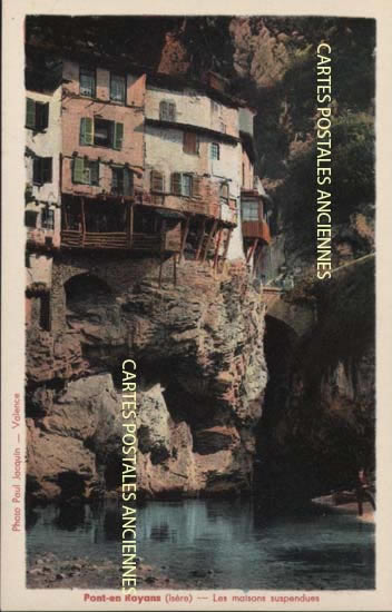Cartes postales anciennes > CARTES POSTALES > carte postale ancienne > cartes-postales-ancienne.com Auvergne rhone alpes Isere Pont En Royans