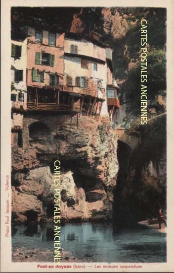 Cartes postales anciennes > CARTES POSTALES > carte postale ancienne > cartes-postales-ancienne.com Auvergne rhone alpes Isere Pont En Royans
