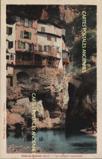 Cartes postales anciennes > CARTES POSTALES > carte postale ancienne > cartes-postales-ancienne.com Auvergne rhone alpes Isere Pont En Royans