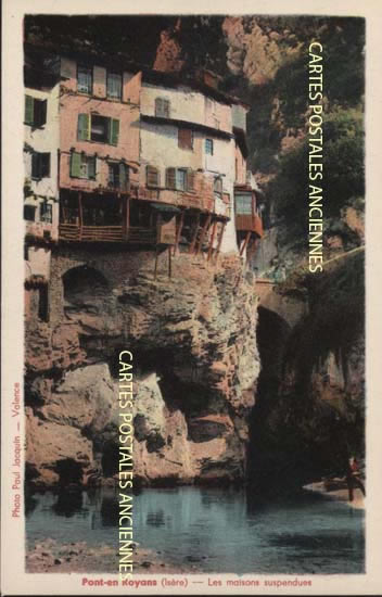 Cartes postales anciennes > CARTES POSTALES > carte postale ancienne > cartes-postales-ancienne.com Isere  Pont En Royans