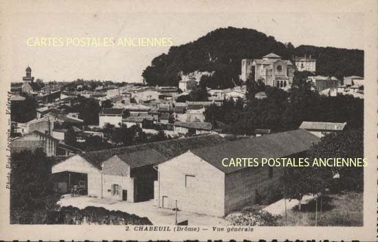 Cartes postales anciennes > CARTES POSTALES > carte postale ancienne > cartes-postales-ancienne.com Auvergne rhone alpes Drome Chabeuil