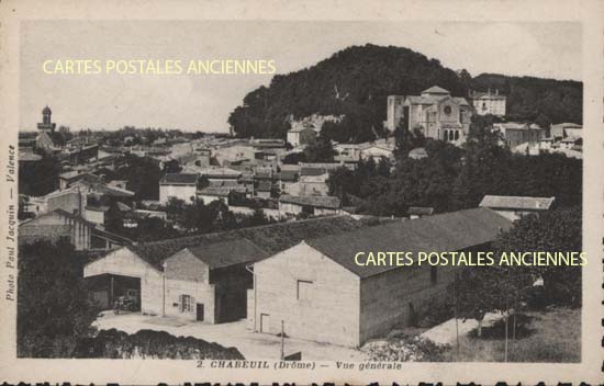 Cartes postales anciennes > CARTES POSTALES > carte postale ancienne > cartes-postales-ancienne.com Auvergne rhone alpes Chabeuil