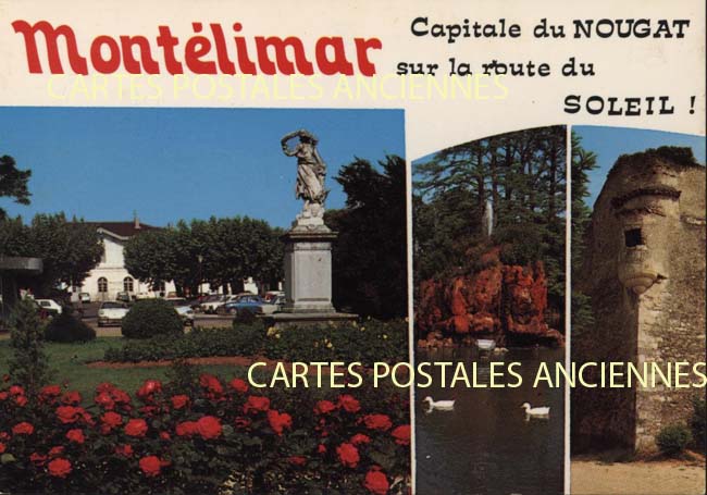 Cartes postales anciennes > CARTES POSTALES > carte postale ancienne > cartes-postales-ancienne.com Auvergne rhone alpes Montelimar