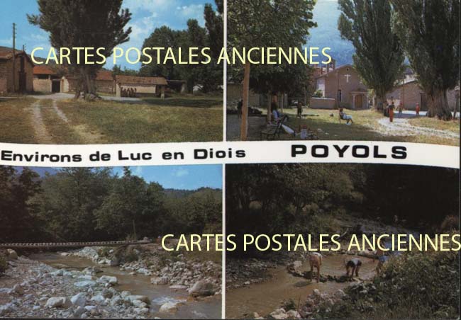 Cartes postales anciennes > CARTES POSTALES > carte postale ancienne > cartes-postales-ancienne.com Auvergne rhone alpes Drome Poyols