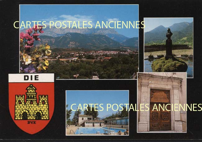 Cartes postales anciennes > CARTES POSTALES > carte postale ancienne > cartes-postales-ancienne.com Auvergne rhone alpes Die