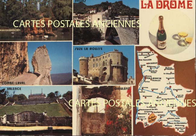 Cartes postales anciennes > CARTES POSTALES > carte postale ancienne > cartes-postales-ancienne.com Auvergne rhone alpes Suze La Rousse