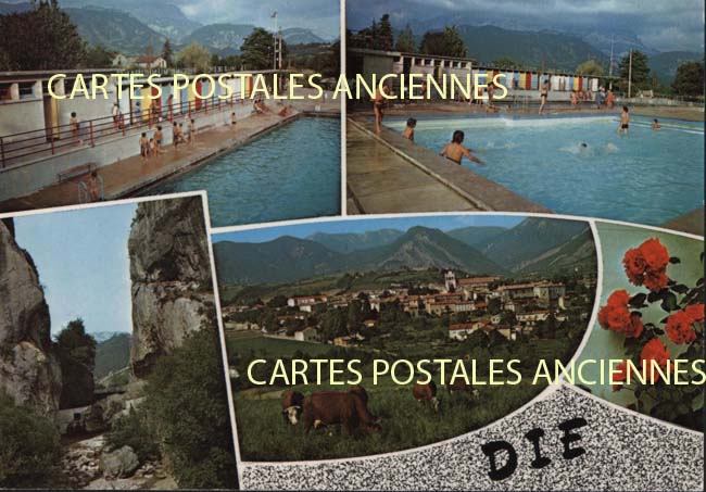 Cartes postales anciennes > CARTES POSTALES > carte postale ancienne > cartes-postales-ancienne.com Auvergne rhone alpes Die