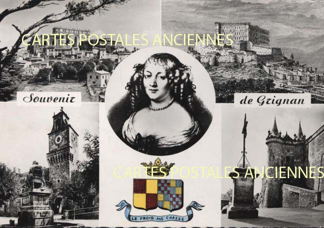 Cartes postales anciennes > CARTES POSTALES > carte postale ancienne > cartes-postales-ancienne.com Auvergne rhone alpes Grignan